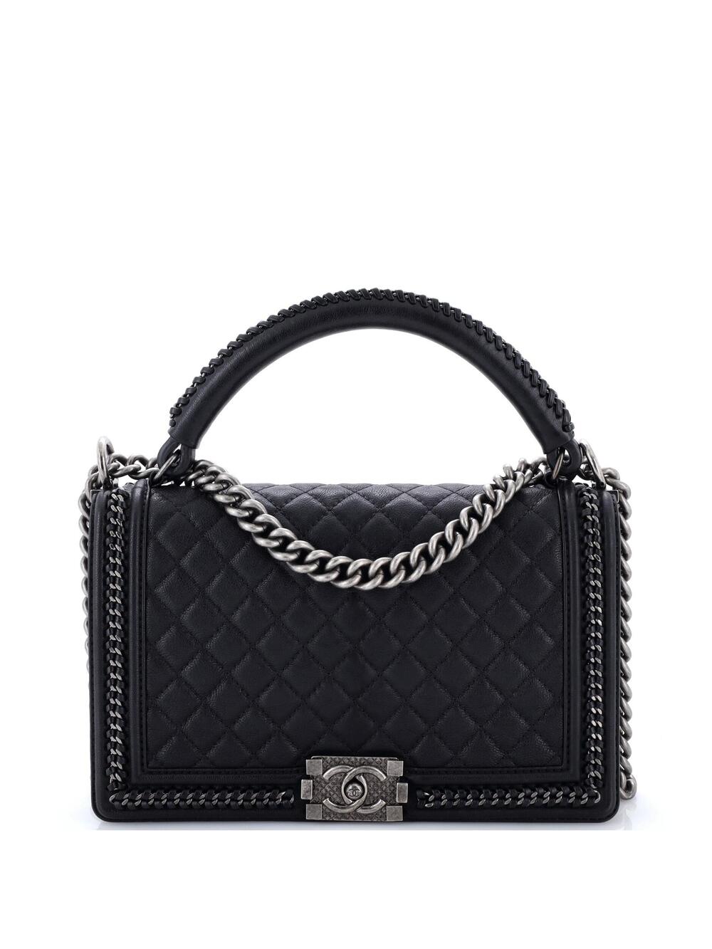 Chanel Chain Handle Boy Flap Bag #287611C46B